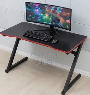 Z-Shaped Gaming Workstation Kenya – Modern Gamer Computer Desk