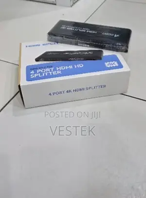4 Port HDMI HD Splitter 1x4 4K Ultra HD 1080P 3D Video Distributor