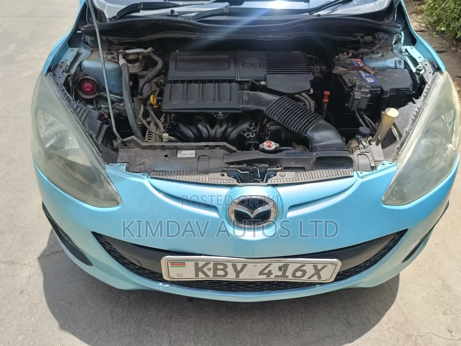 Mazda Demio 2007 Blue