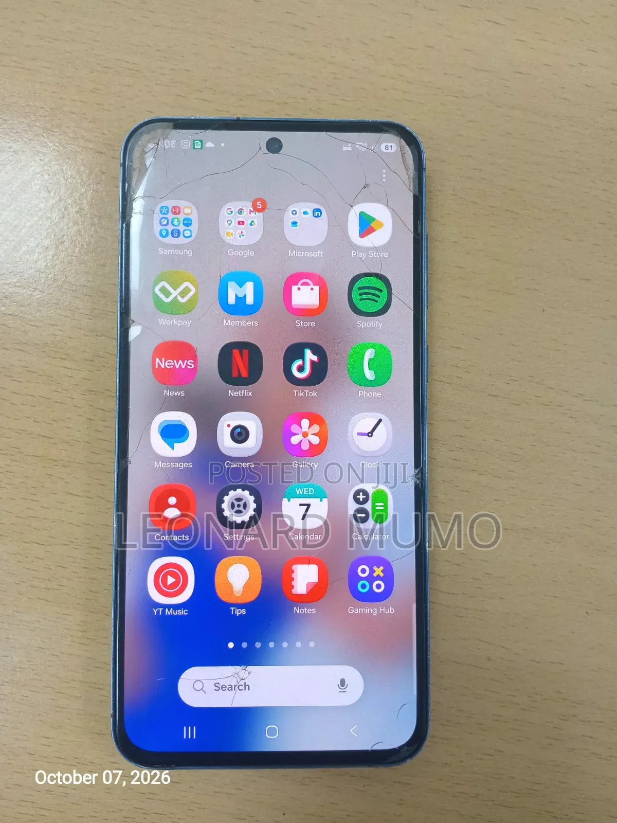 Samsung Galaxy A55 256 GB Blue