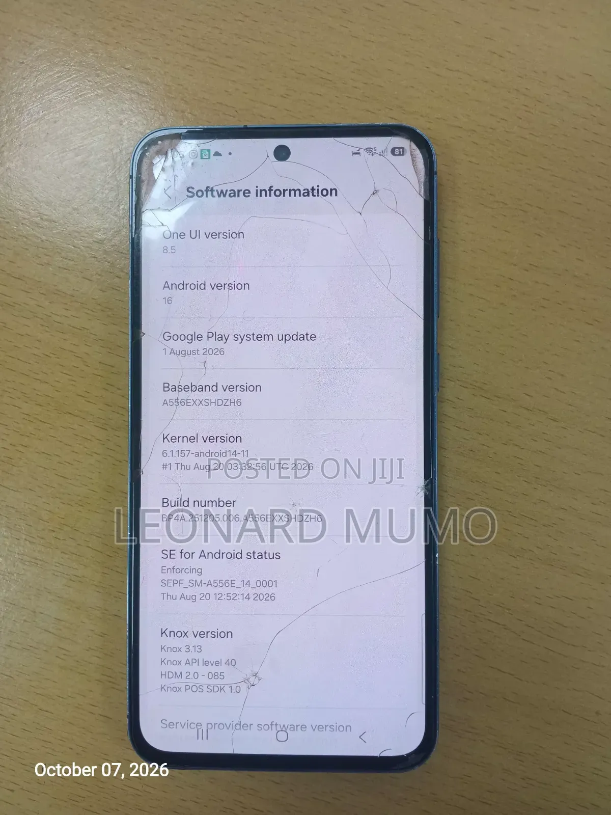 Samsung Galaxy A55 256 GB Blue