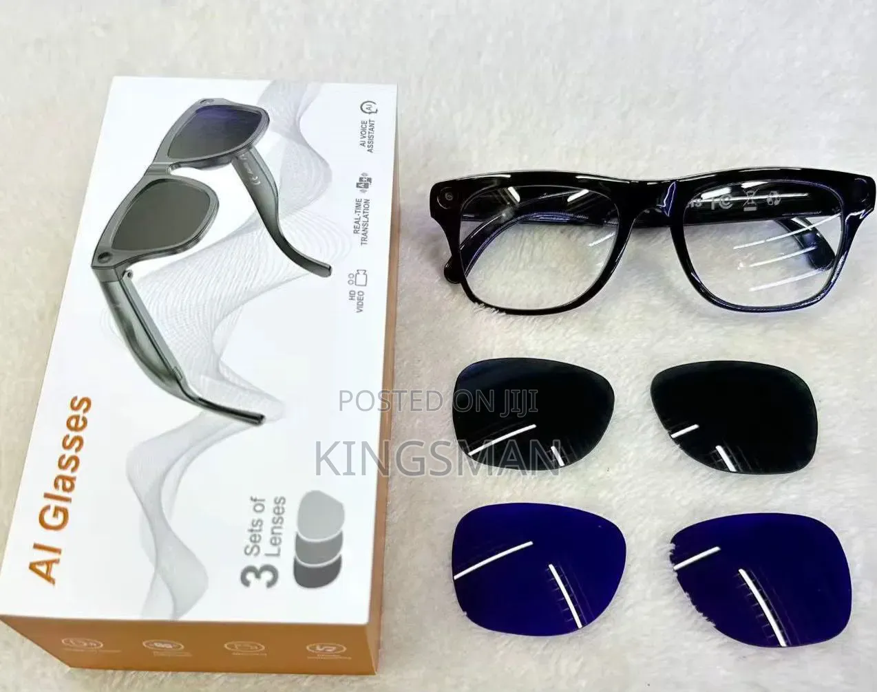 XK One Pro-800w AI Smart Glasses
