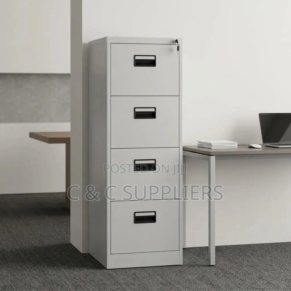 4-Slidding Drawer Cabinet