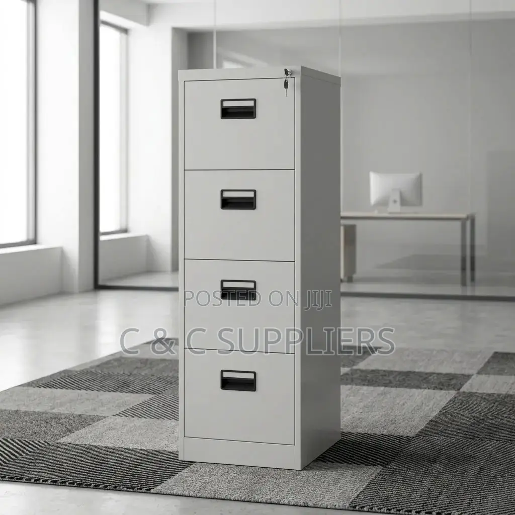 4-Slidding Drawer Cabinet