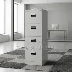 4-Slidding Drawer Cabinet