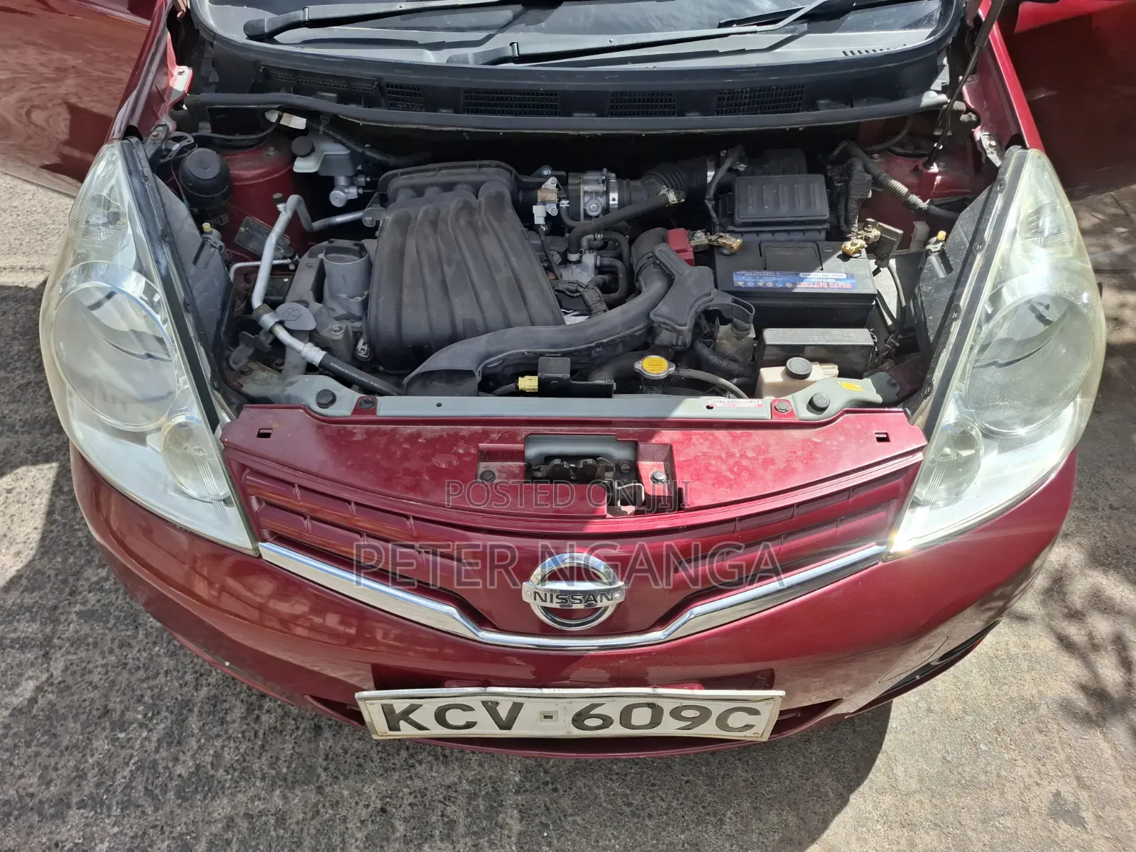 Nissan Note 1.4 2012 Red