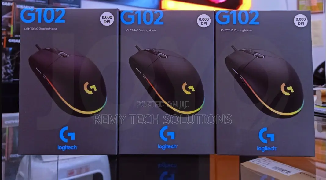 Logitech G102 LIGHTSYNC RGB 6 Button USB Gaming Mouse