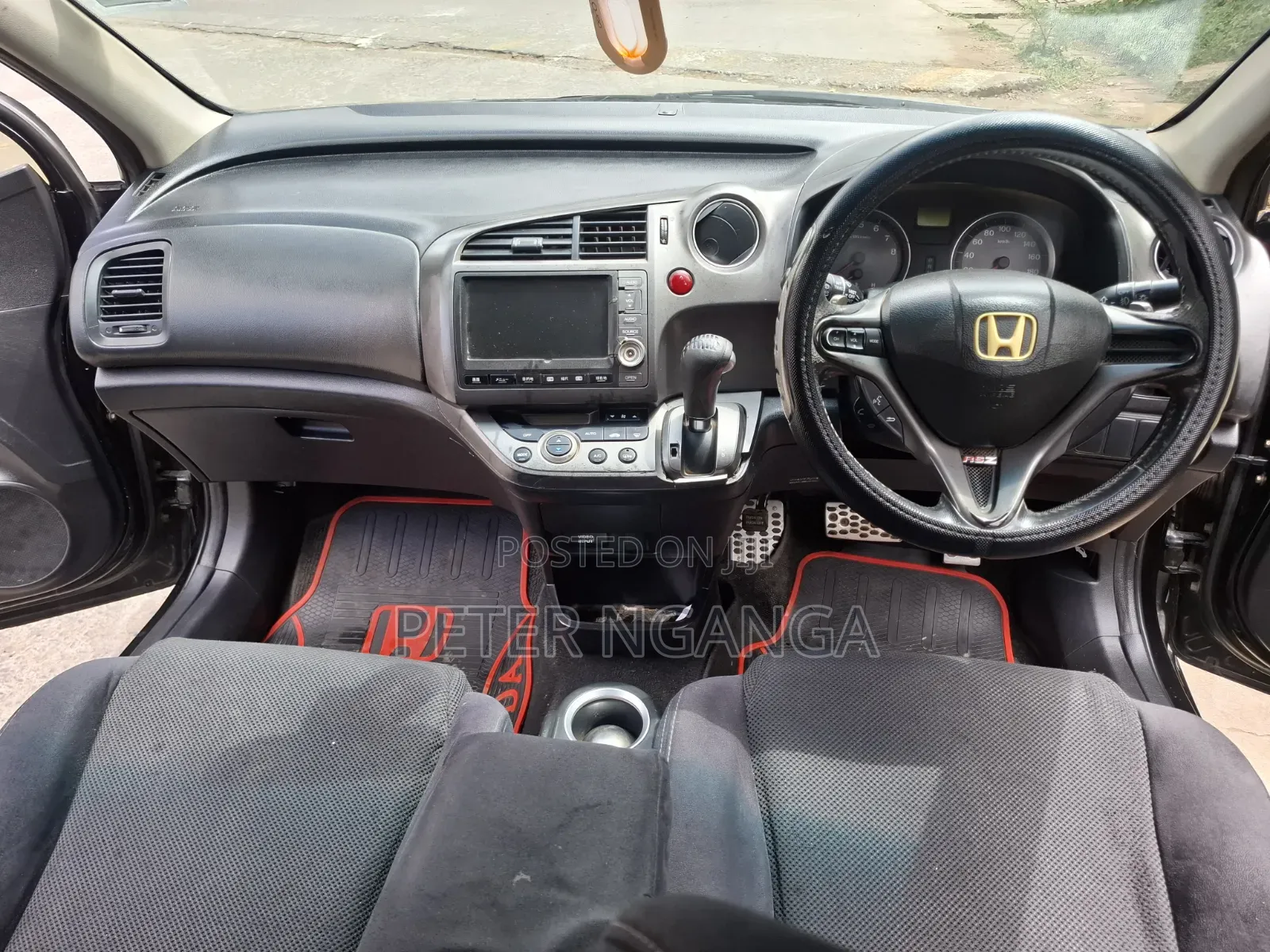 Honda Stream 2009 Matt Black