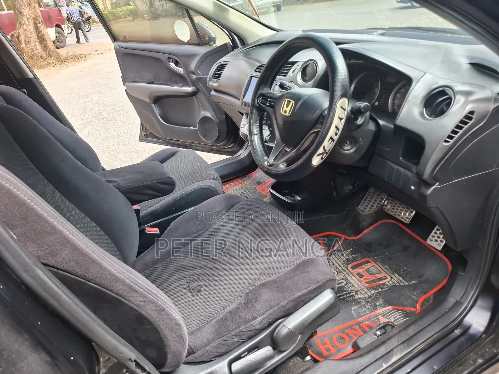 Honda Stream 2009 Matt Black
