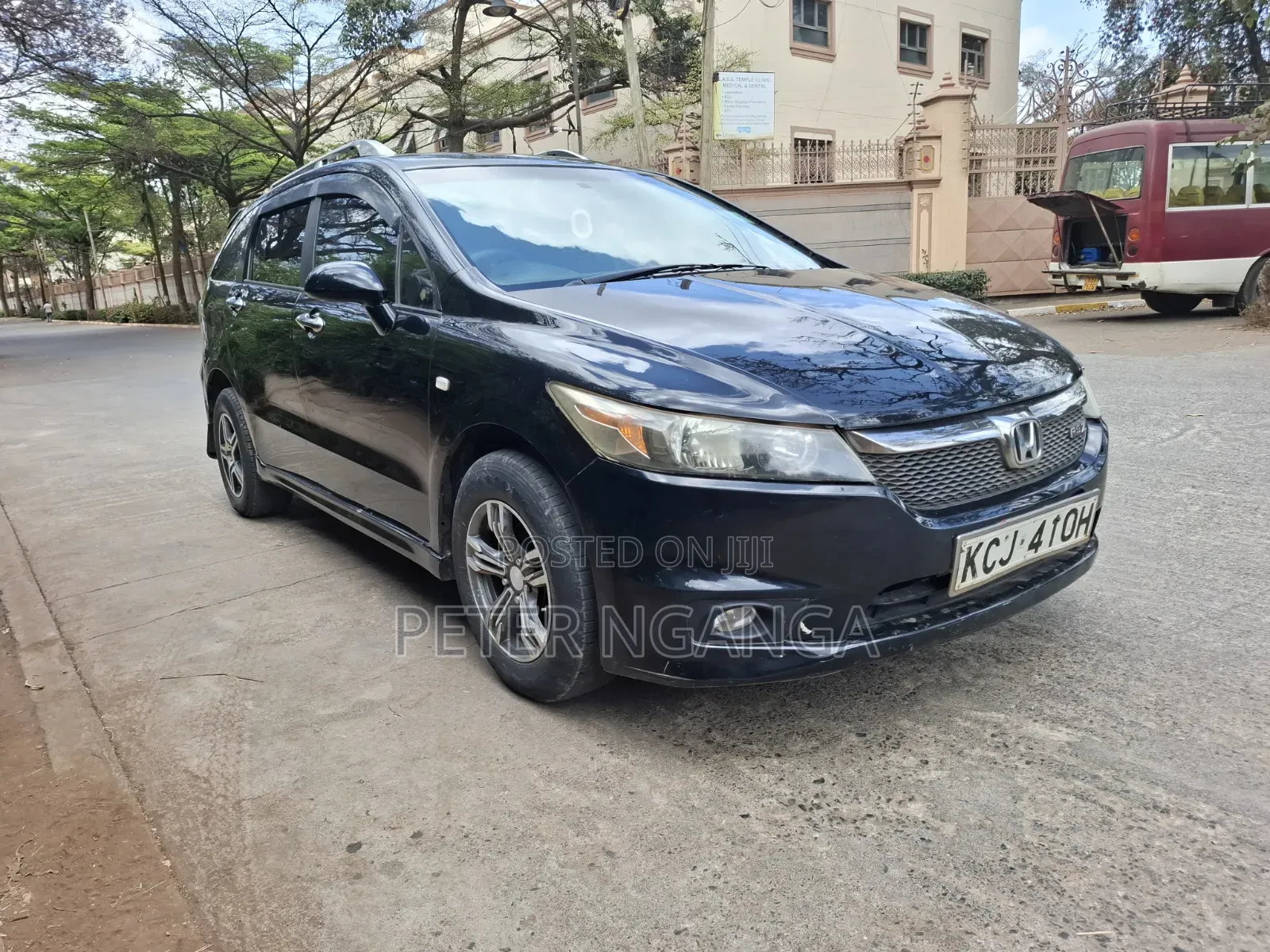Honda Stream 2009 Matt Black
