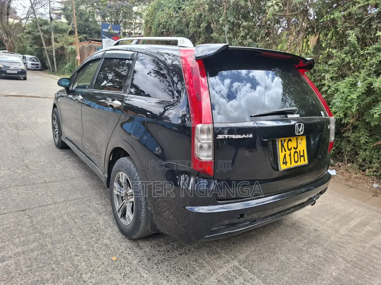 Honda Stream 2009 Matt Black