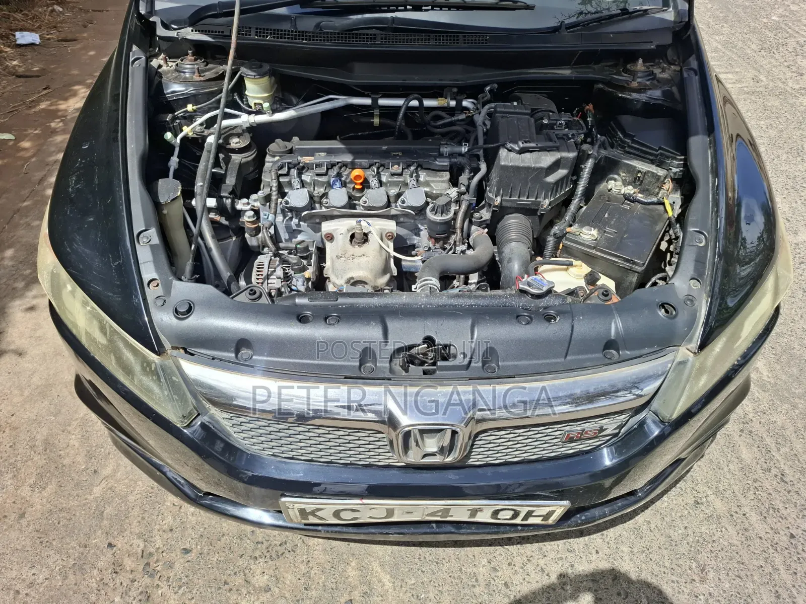 Honda Stream 2009 Matt Black