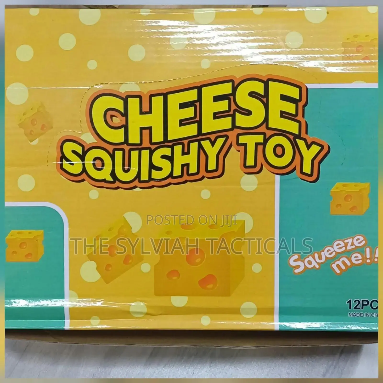 *Cheese Squishy Toy*