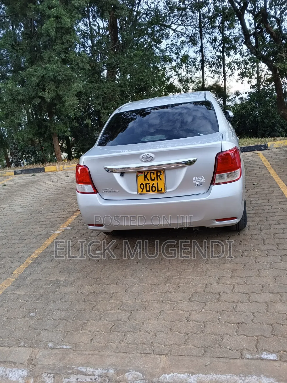 Toyota Axio 1.5 G 2WD 2012 Silver