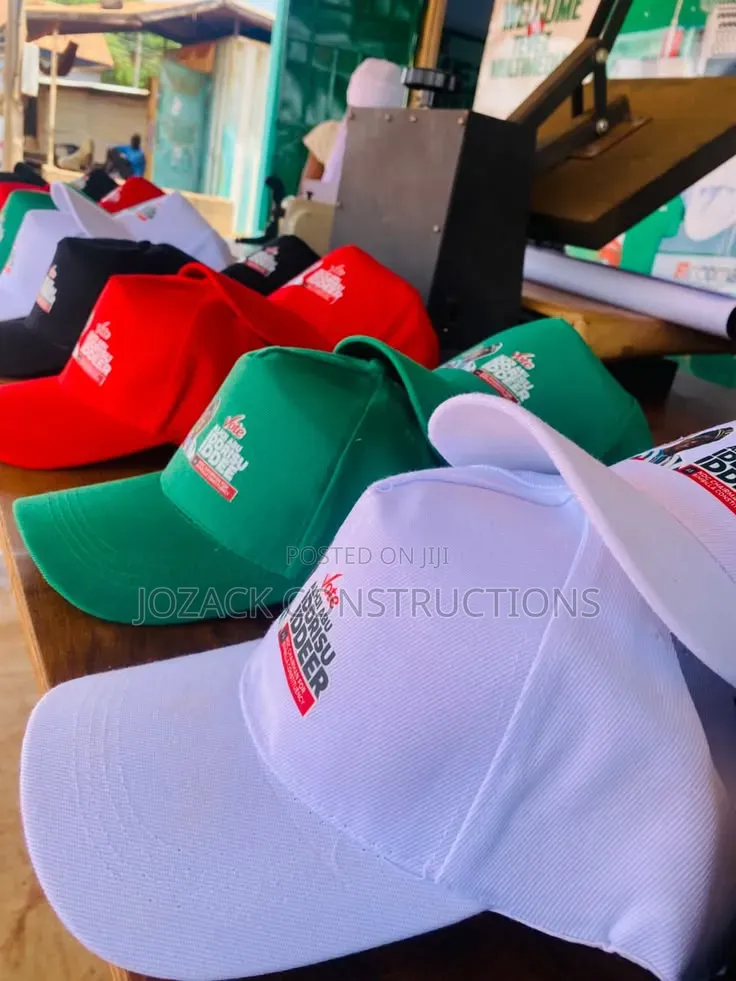 Branded Caps (For Events, Promotions and Campaigns).