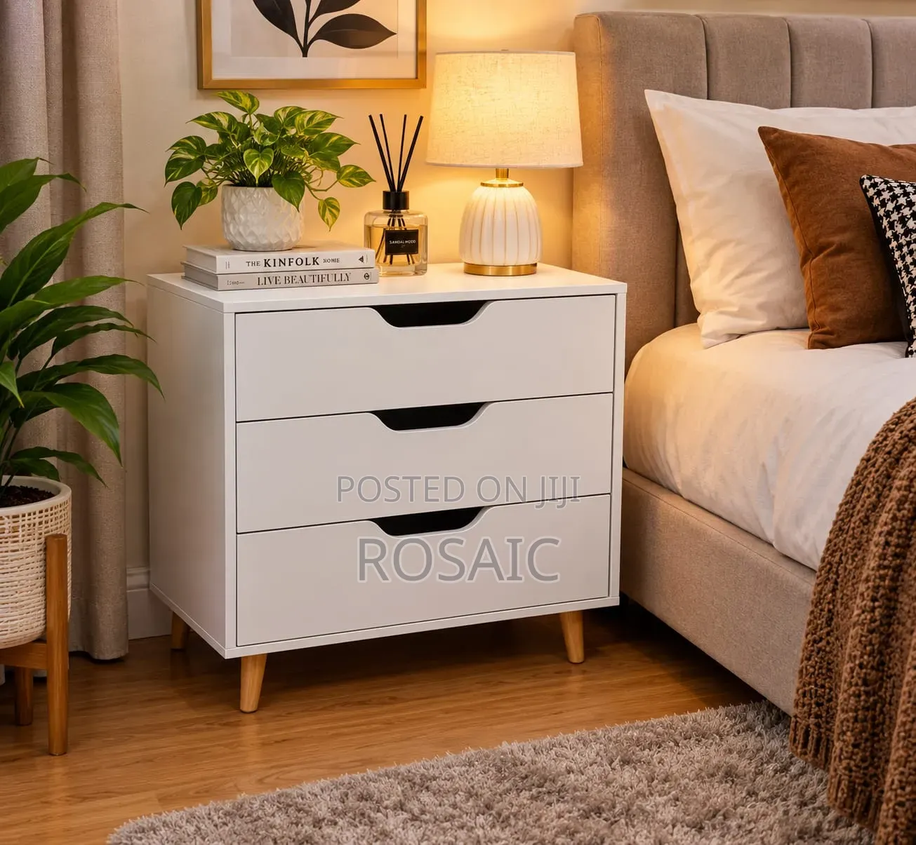 Executive Bed Side Drawer Cabinet