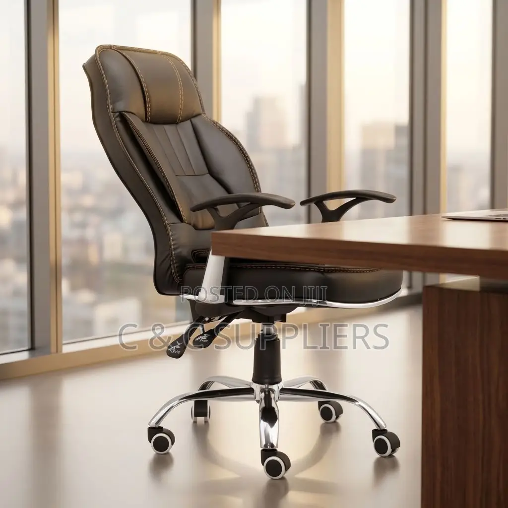 Leather High Back Generic Gaming Chair.
