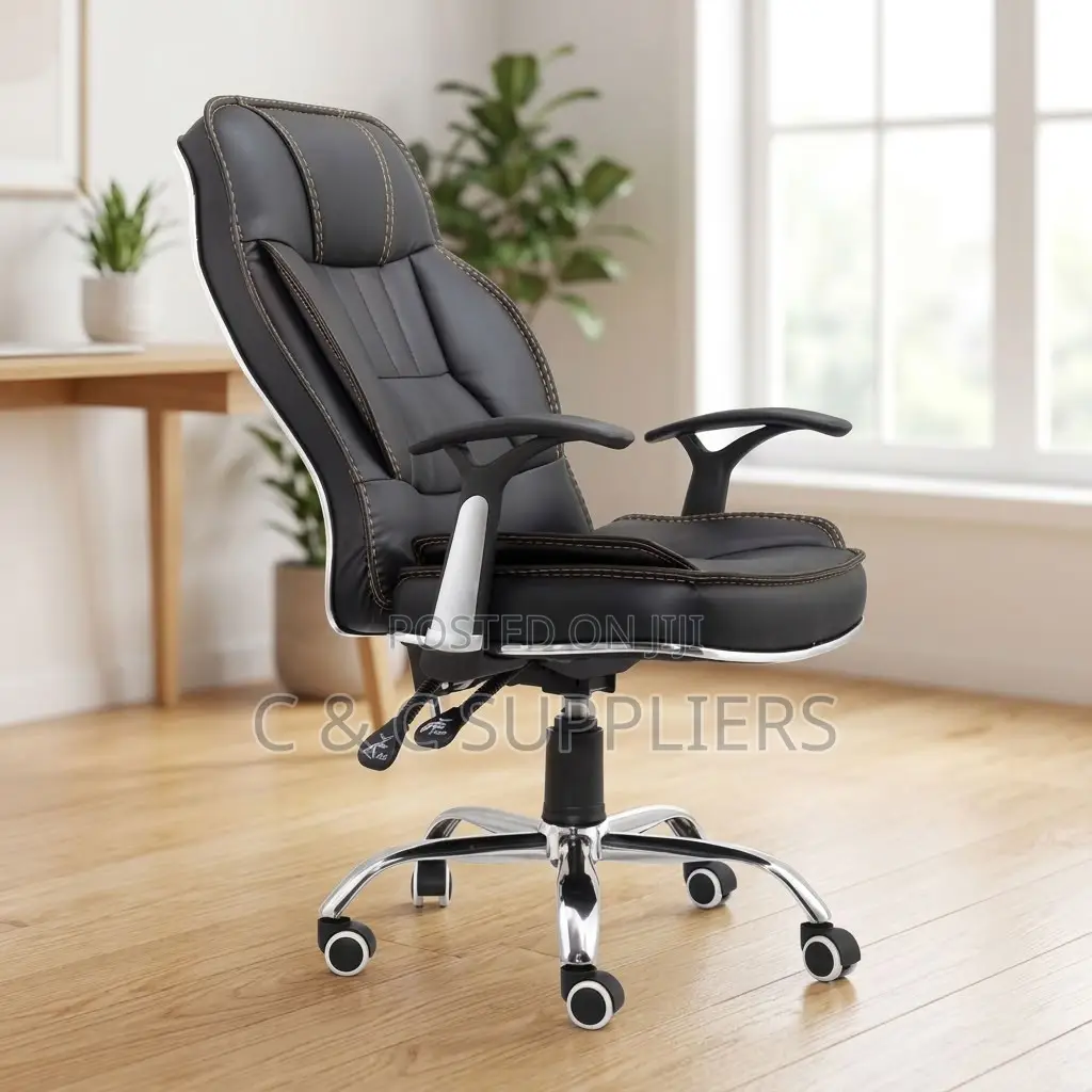 Leather High Back Generic Gaming Chair.