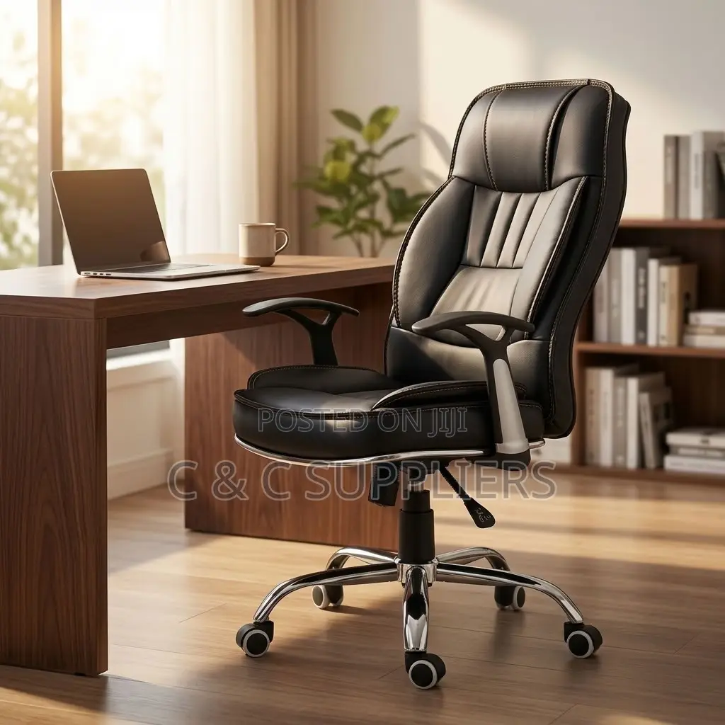 Leather High Back Generic Gaming Chair.