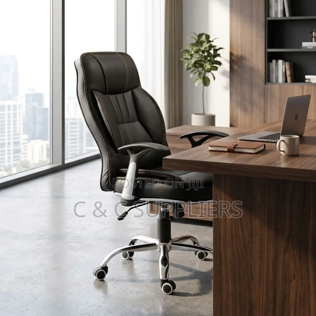 Leather High Back Generic Gaming Chair.