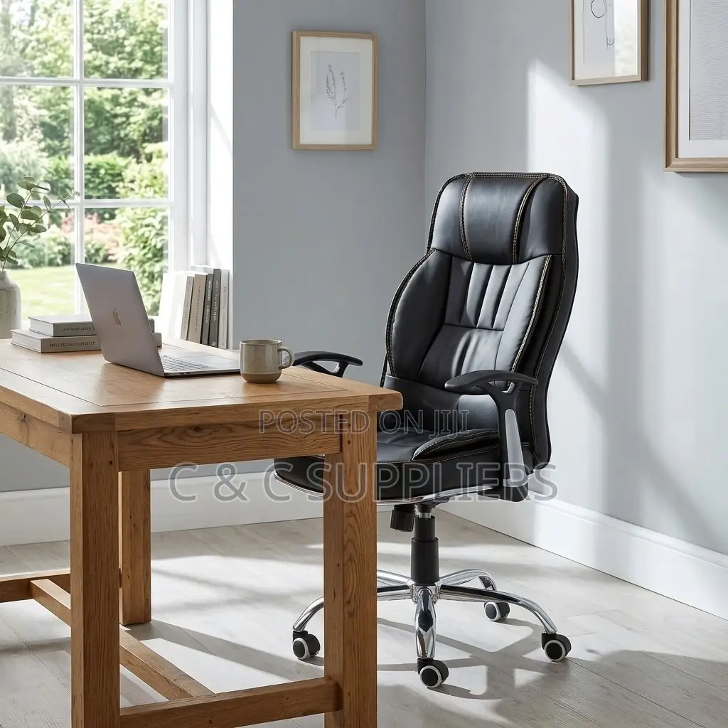 Leather High Back Generic Gaming Chair.