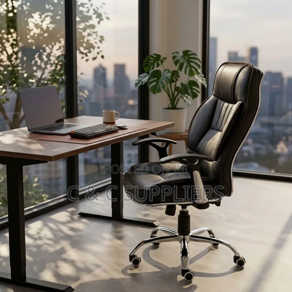 Leather High Back Generic Gaming Chair.