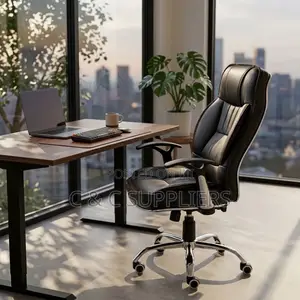 Leather High Back Generic Gaming Chair.