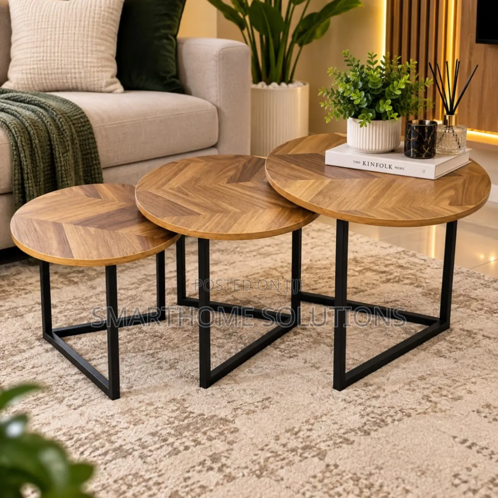 Modern 3 in 1 Executive Pure Marble Table
