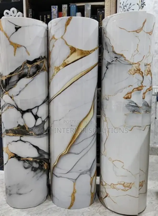 Foldable Marble Sheet for Kitchen Walls