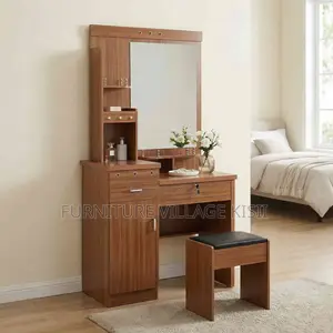 Brown Wooden Dressing Table
