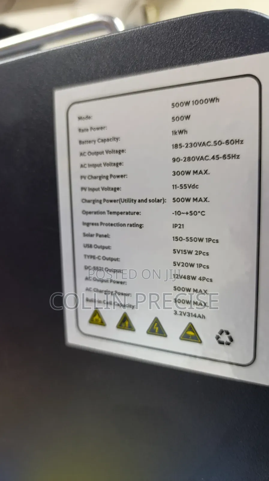 All in One Power Station 1kWh