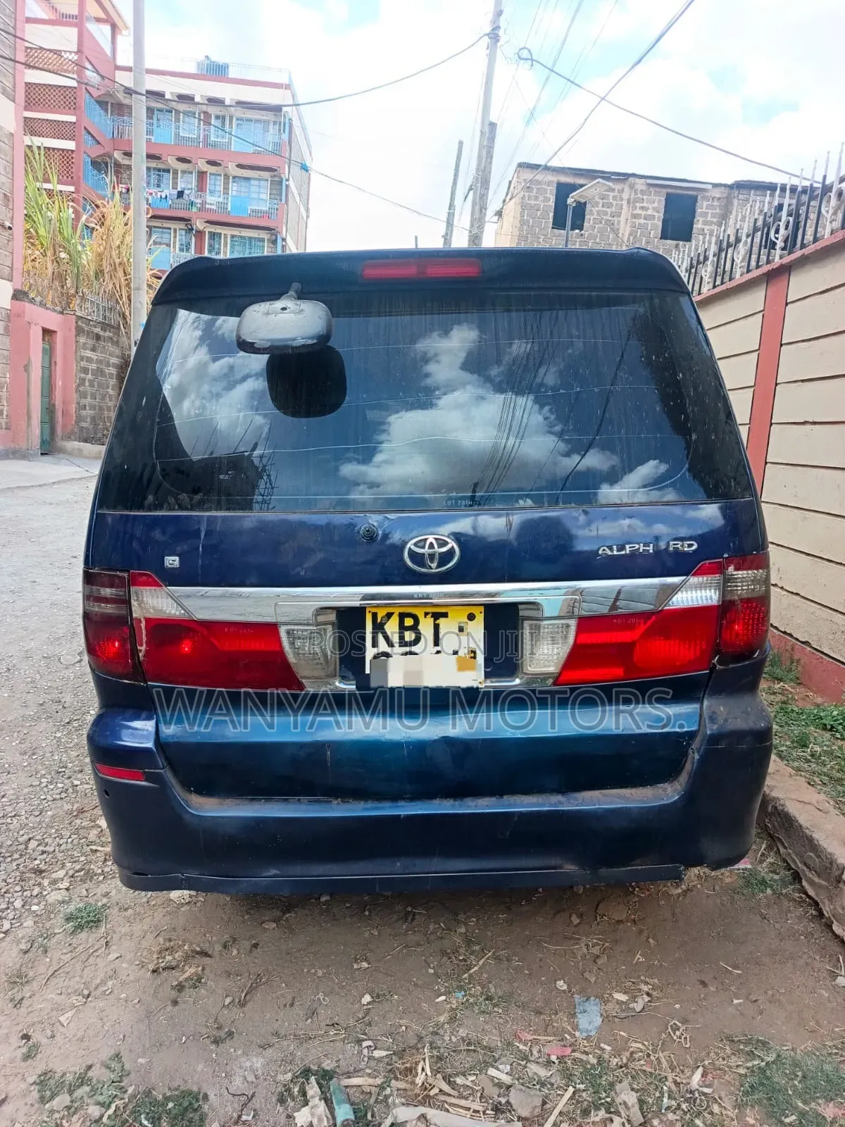 Toyota Alphard 2004 Blue