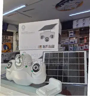 PTZ VTS30 Triple Lens Solar Camera 4G Outdoor Wireless CCTV Camera