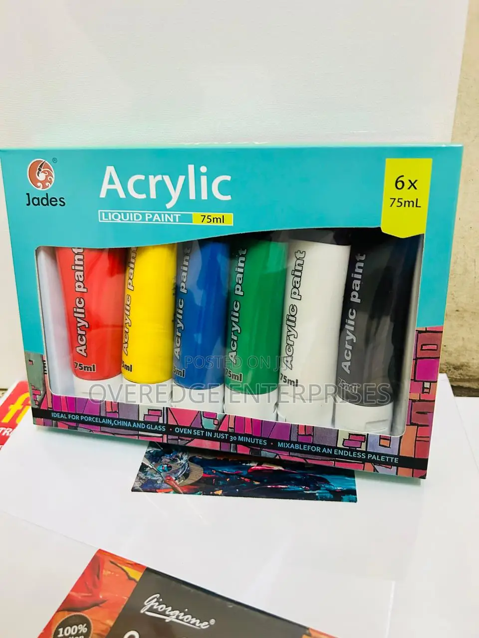 Acrylic Liquid Paint 6 Pieces Set