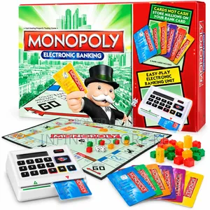 Monopoly Banking Board Game for Family Fun