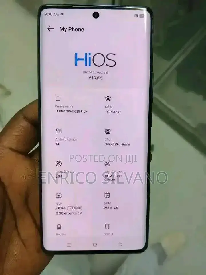 Tecno Spark 20 Pro Plus 256 GB Black