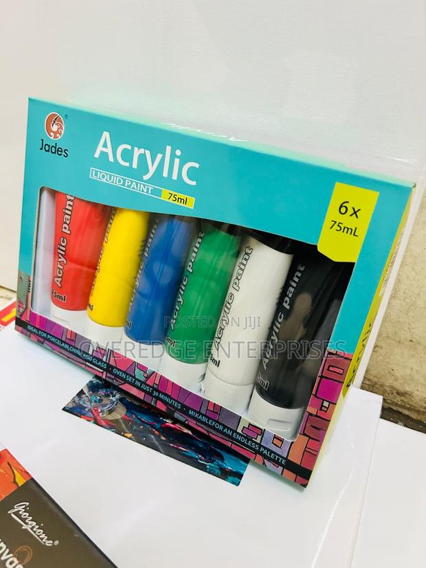 6pcs Liquid Paint Acrylic Set - main view