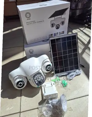 3-Lens All-Rotating PTZ 4G Triple Lens Solar Outdoor Camera