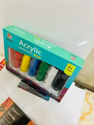 Artists Acrylic Paint 6 Pieces