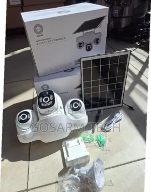 VTS31 4G SIM Card Triple Lens Solar CCTV Camera With Phone App View