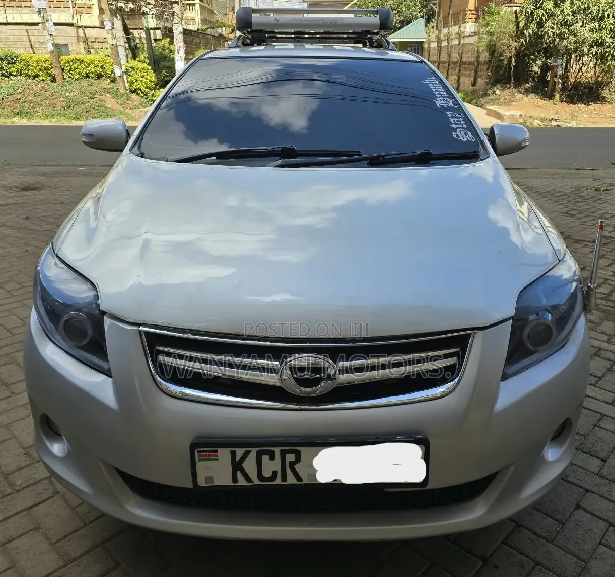 Toyota Corolla Fielder 2011 Silver