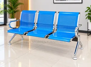 Blue Link Unpadded Waiting Bench