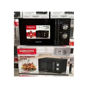 Globalstar 20 Litres Silver Manual Microwave