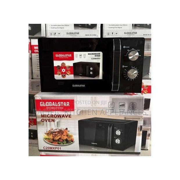 Globalstar 20 Litres Silver Manual Microwave - main view