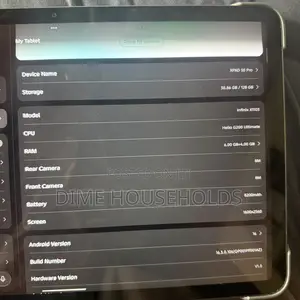 Infinix Xpad 30 Pro 128 GB Gray