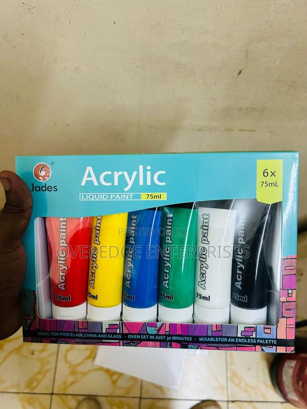 Assorted 6 PCS Acrylic Paint Set - main view