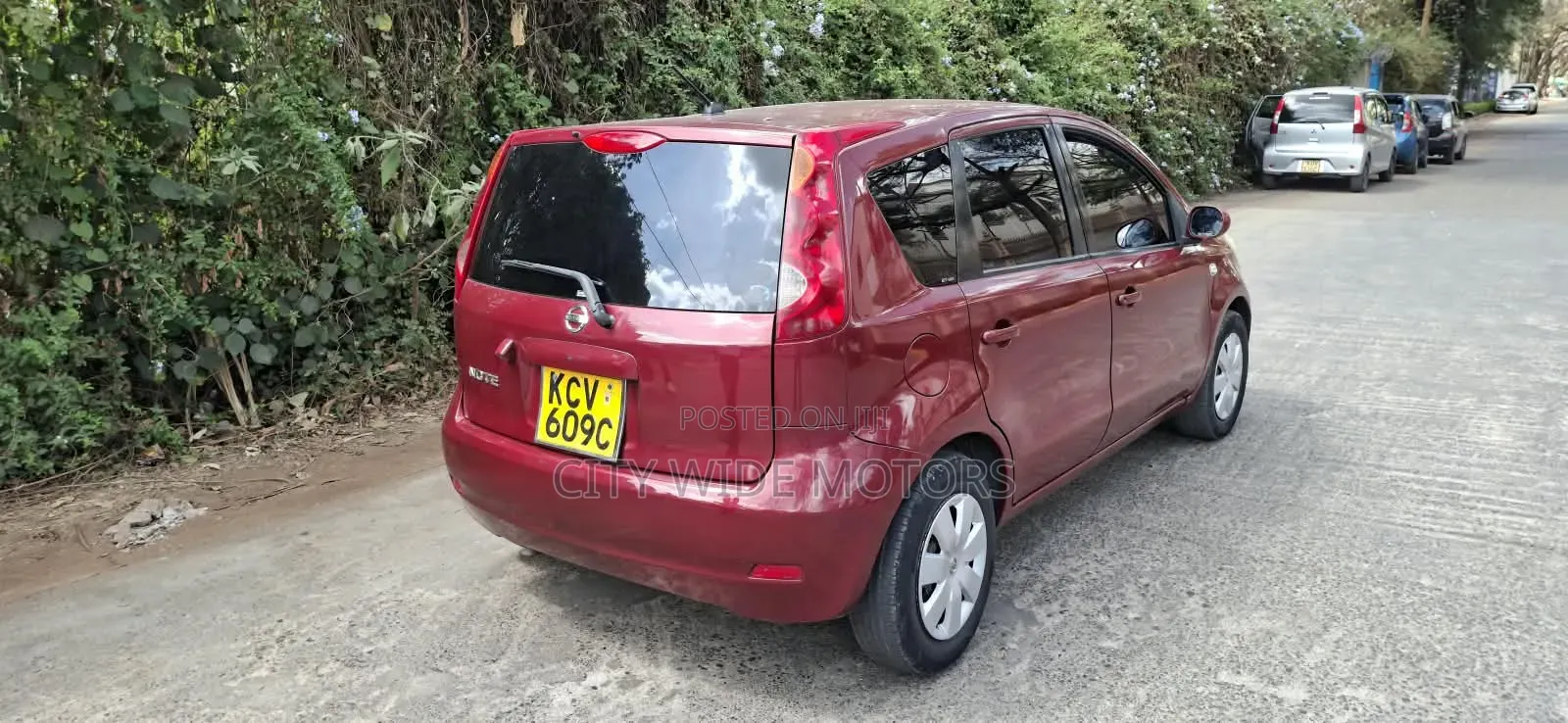 Nissan Note 2012 Red