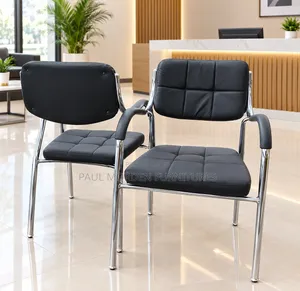 Chrome Visitors Office Chair
