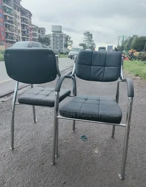 Chrome Visitors Office Chair