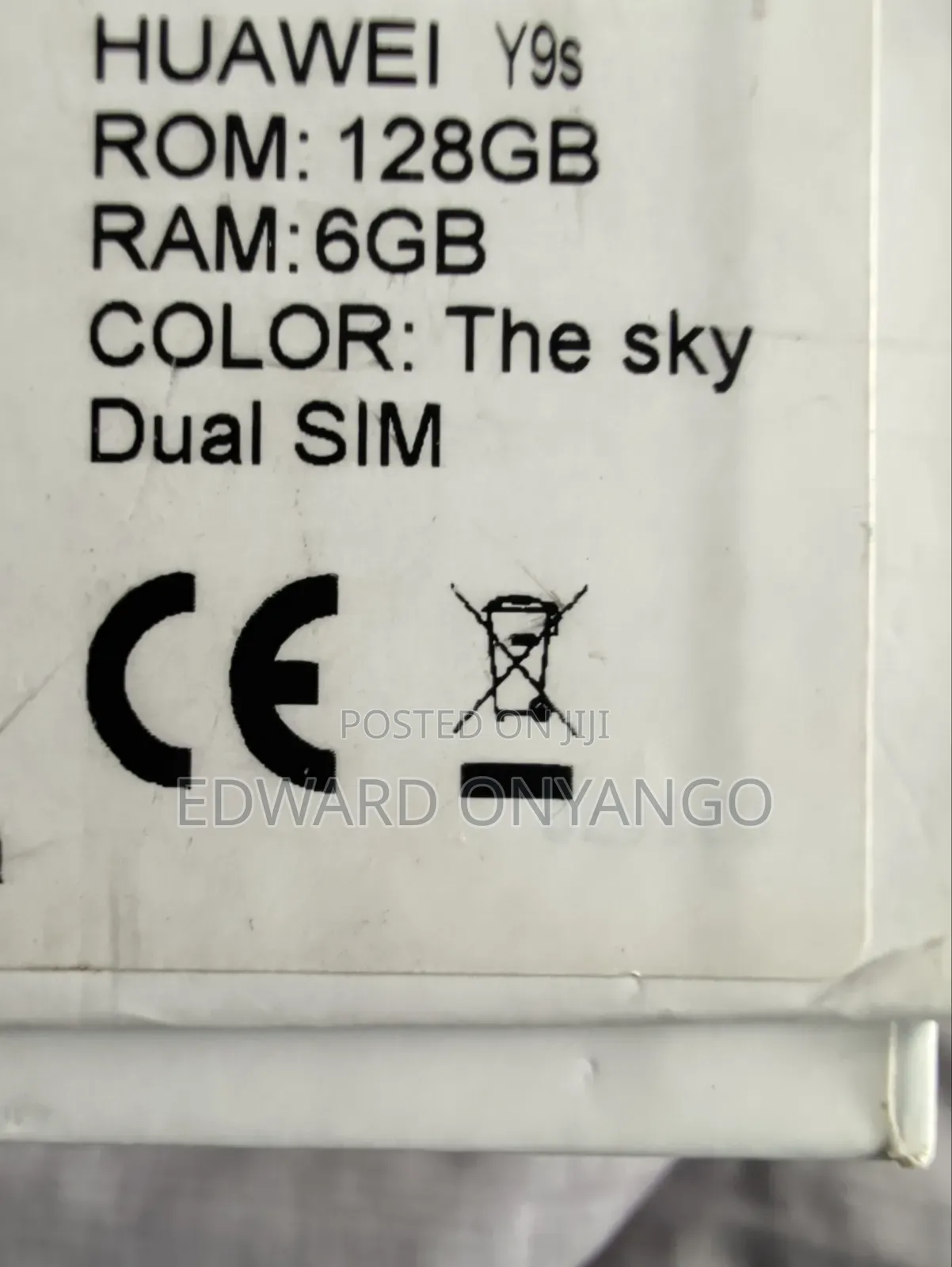 Huawei Y9s 128 GB Black